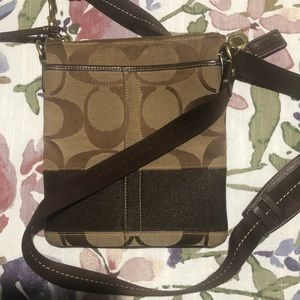 Coach cross body bag
